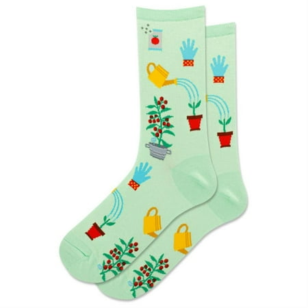 

Hot Sox Womens Gardening Crew Sock 9-11 Mint