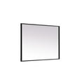 thumbnail image 5 of Elegant Decor Metal Frame Rectangle Mirror 24x36 Inch in Black, 5 of 12