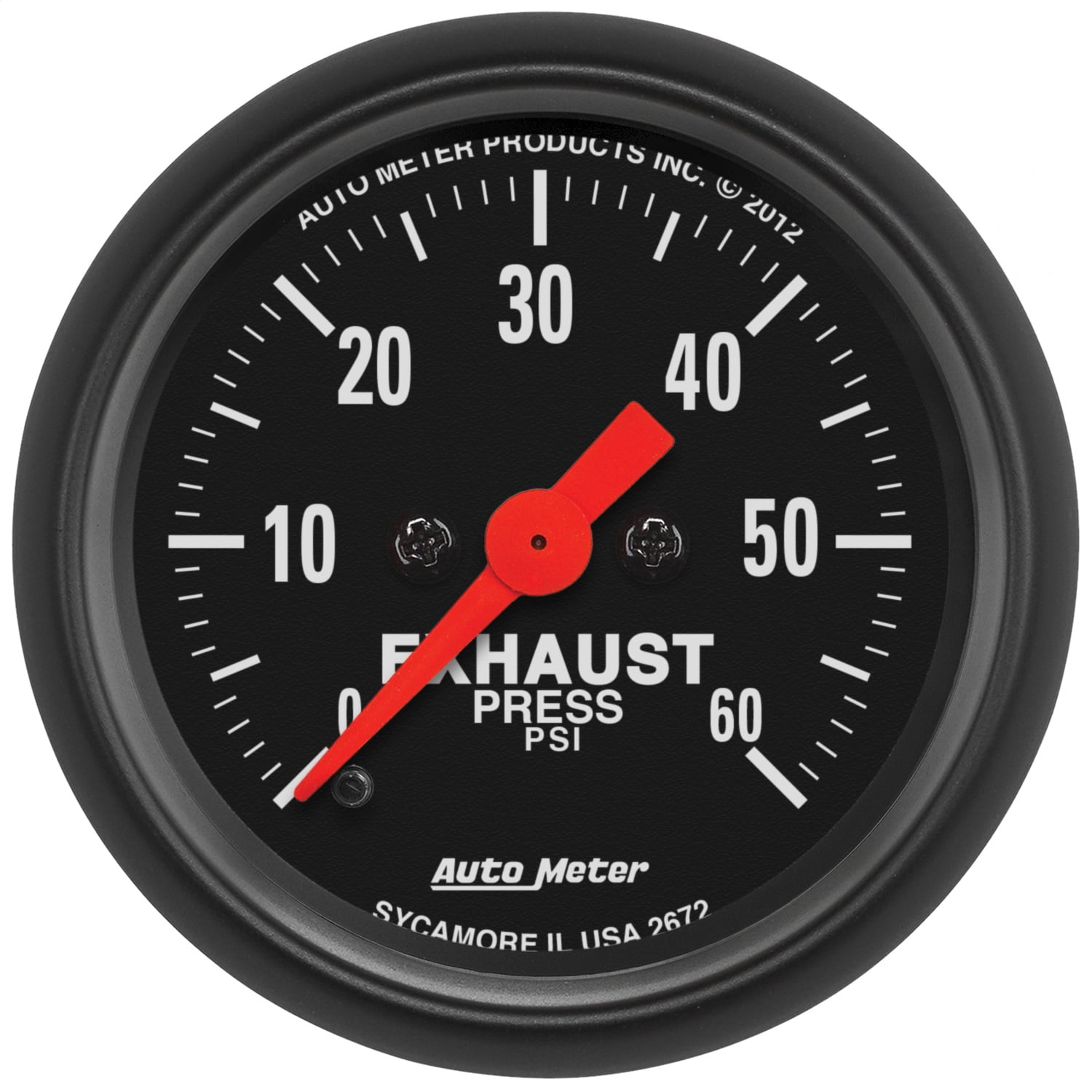 AutoMeter 2672 ZSeries Exhaust Pressure Gauge