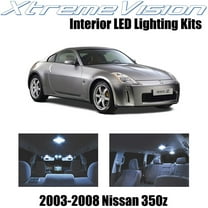 XtremeVision Interior LED for Nissan 350Z 2003-2008 5 pcs Cool White Interior LED Kit   Installation Tool