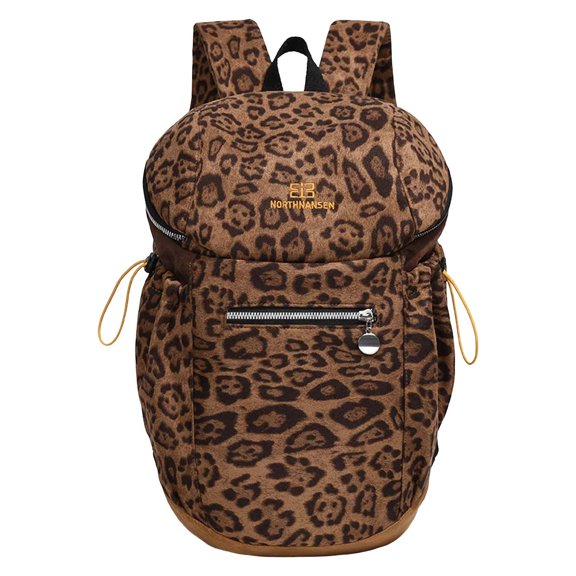 Casual Leopard Print Backpack for Everyday Use Yet Stylish Small Backpack With Lightweight Comfort And Versatile Design