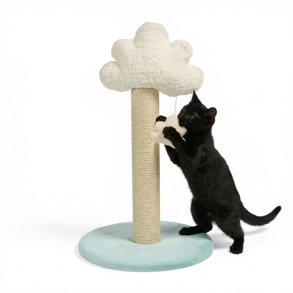 EveryYay Cloud Cat Scratch Post 21.7" H