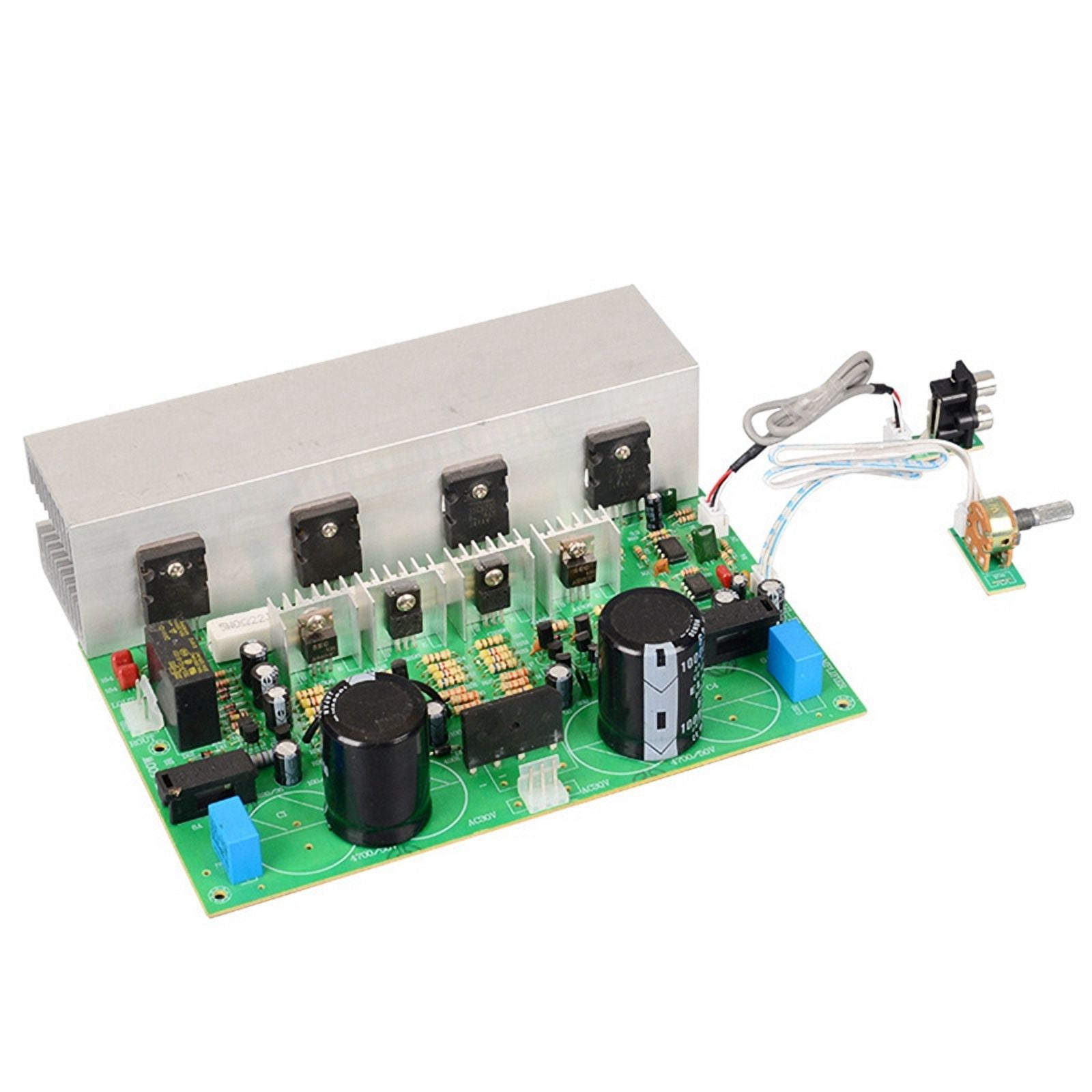 500W A1943/C5200 Highly Power Subwoofer Sound Amplifiers Board AC24-30V Heavy Sound Amplificador Module