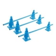 thumbnail image 2 of Milaget Hurdle Cone Set Dog Agility Course Backyard Set for Training Soccer Football Cone Height 23cm, 2 of 9