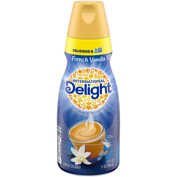 Download International Delight French Vanilla Coffee Creamer 32 Oz Walmart Com Walmart Com