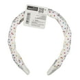 thumbnail image 3 of The Home Edit Braided Satin Headband, Rainbow Polka Dot, 3 of 7