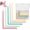1PCS, variant on Paper Crafting Alignment Guides with Case for Card Making, Precision Layering & Matting Spacers for Card Making & Scrapbooking, Color-Coded Tools with Size Tabs, 3/16 to 1/2 Inch Increments