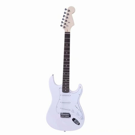 Rosewood Fingerboard Electric Guitar White (Best Deals On Electric Guitars)