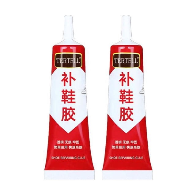 Shoe Repair Glue Set ,Strong Adhesive Flexible WearResistant ,MultiPurpose Fix for Leather Rubber EVA
