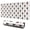 Doberman Ornament White, variant on 31.5x11.8 Inch Gaming Mouse Pad, Non-Slip Stitched Rubber Desk Mat for Desktop & Laptop,Doberman Ornament White Pattern