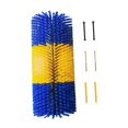 thumbnail image 3 of Cepillo para rascar vacas perfecl cepillo de limpieza para animales 45 cm azul y amarillo, 3 of 8