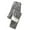 Gray, variant on Brondbend Fleece Leggings for Kids Bottoms Pants Casual Elastic Waisted Print Pocket Thicked Trousers Slim Fit Fall Winter Comfortable Tights Versatile ,Black