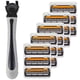 thumbnail image 1 of Rastrillos de precisión GlideMax 1Pza 5 x 6 Cuchillas 3 Hojas ABS / Acero Inox Gris/Negro., 1 of 2