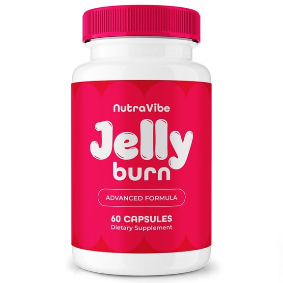 Jelly Burn – Natural Daily Pill Formula Designed to align with Fitness Goals, Support active Lifestyle & Body Balance | Just 2 Easy-to-Swallow Pills Daily (60 Capsules)