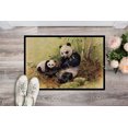 thumbnail image 2 of Carolines Treasures BDBA0111MAT Panda Bears par Daphne Baxter Tapis Intérieur Ou Extérieur - 18 x 27, 2 of 4