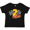 thumbnail image 3 of Inktastic Number Two Race Car Boys or Girls Toddler T-Shirt, 3 of 5