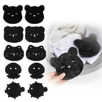 2 Pack Bear Shaped Pet Hair Remover, Reusable Washing Machine Hair Catcher, Pet Fur Catcher For Laundry Washing Machine, Easy To Install & Clean, Effective Pet Hair Removal Tool,