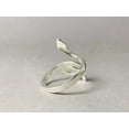 thumbnail image 3 of Heaven Crafts Snake Wrap Ring 925 Sterling Silver Handmade Boho Adjustable Gift For Her, 3 of 6
