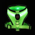 thumbnail image 3 of 1 Set Luminous LED Dog Vest Breathable USB Charging Dog Vest Pet Dog Supply, 3 of 7