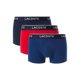 thumbnail image 1 of Bóxers Lacoste Cotton Stretch Paquete de 3 Azul Marino Rojo Azul M, 1 of 5