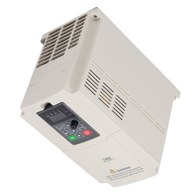 Convertidor de frecuencia variable VFD de 1,5 KW a 7,5 KW, entrada y salida trifásica de 380 V (7,5 KW)