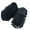 black3, variant on 1 Pair Washable Microfiber Dust Mop Slippers Lazy Quick Cleaning Floor Cleaning Shoes Bathroom Cleanning Tools Slipper