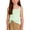 A163 Green, variant on WPPGONE Girls Camisole Spaghetti Strap Summer Blouse Classic Striped Pattern Sleeveless Lightweight Casual Daily Loungewear Tops Active Clothes For Teen Tween Kids