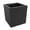 Black, Serenity, variant on Tierra Verde Citadel Horizon Self Watering Square Planter 13.5"W x 14"H"