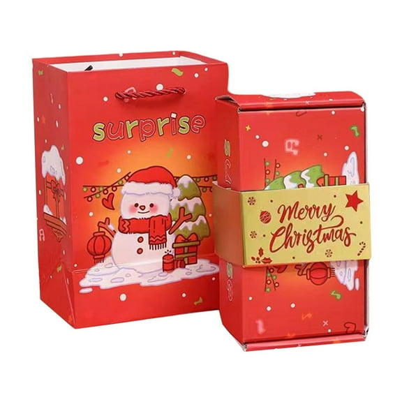 putnchl Surprise Gift Box Explosion For Money Money Gift Box For Cash Gift, Merry Christmas Surprise Box Gift Box For Christmas Birthday