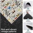 thumbnail image 3 of Butterfly Text Pattern Kitchen Rugs Sets Of 3,Kitchen Runner Rugs Non Skid Washable,Decorative Kitchen Floor Mats for Kitchen,Sink,Laundry,17"x30"+ 17"x47" + 17"x59", 3 of 6
