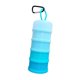 thumbnail image 4 of Contenedor de proteínas de 4 compartimentos apilable y práctico contenedor para almacenar alimentos Azul, 4 of 9