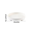 thumbnail image 4 of Scandinavian-Inspired Plastic Tea Tray for Living Room, Multi-Purpose Rectangle Serving Tray for Cups, Snacks, and Fruits, Lightweight and Space-Saving Design, 4 of 4
