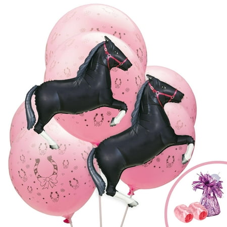 Western Cowgirl Jumbo Balloon Bouquet Kit