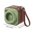 thumbnail image 3 of Unique Camera Look Mini Speaker 700mAh Bluetooth-Compatible 5.0 Speaker (Marrón) Sywqhk Para estrenar, 3 of 3