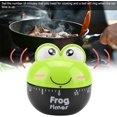 thumbnail image 2 of Kitchen Timer, Cartoon Animal Shaped Kitchen Timer, Mechanical Counters, Clock for Cooking, Shower(Green), 2 of 5