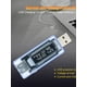thumbnail image 3 of JShteea Probador Batería Digital Multímetro Portátil USB Cargador Probador Vatímetro para El, 3 of 9