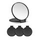 thumbnail image 1 of Espejo compacto a granel, espejo de maquillaje redondo para bolso, juego de 3, 2,6 pulgadas de largo x 2,37 pulgadas de ancho (negro), 1 of 5