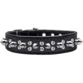 thumbnail image 4 of Pet and Dog Spike Collar, "Double Crystal  Spikes", 4 of 7