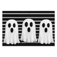 thumbnail image 2 of Cute Ghost Happy Halloween Placemats Set of 4 Farmhouse Spooky Halloween Place Mat Washable Anti-Skid Dining Table Mats for Halloween Dining Table Accessories, 2 of 7