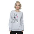 thumbnail image 2 of Looney Tunes Sweat-Shirt Femme Bugs Bunny In Love, 2 of 5