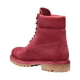 thumbnail image 3 of Timberland Men 6 Inch Premium Waterproof Boots - 9.5 - Red, 3 of 4
