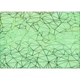thumbnail image 1 of Ahgly Company Machine Washable Indoor Rectangle Transitional Mint Green Area Rugs, 8' x 12', 1 of 7