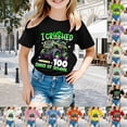 thumbnail image 4 of MUXiin 100 Day of School Shirt, 100Th Day of School Shirt, 100 Days of School Shirt Girls Kids Toddler Kindergarten Tee Happy 100th Day of School Celebration Gifts Tops, 4 of 6