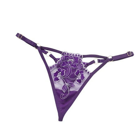 Sexy Underwear for Women Womens Cotton Thongs Sheer Panty Womenâs Sexy Thongs One Size