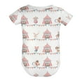 thumbnail image 6 of Cute Circus Animals Onesie Baby Bodysuit for Boy Girl Fox Rabbit Elephant Lion Bear Pig Newborn Baby Short Sleeve Rompers Cotton One-Piece Baby Clothes, 6 of 7