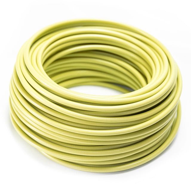 Funda para Cable de Bicicleta en Rollo Teflon 2P Amarillo Eva