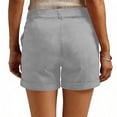 thumbnail image 4 of longantii Golf Shorts for Women Trendy Casual Summer Chino Shorts Stretchy Lightweight Outdoor Hiking Shorts with Pockets XL, 4 of 7
