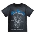 thumbnail image 2 of Ed Hardy Men's T-Shirt Limited Edition NYC Eagle Boxy Fit Black Vintage Wash Tee (X-Large, Faded Black Vintage Wash), 2 of 3