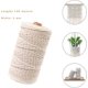 thumbnail image 1 of 2026 Rope Natural cotton yarn, cotton yarn craft, white cotton cord, DIY cord, macrame yarn (100M-3mm), 1 of 4