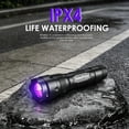 thumbnail image 3 of Linterna UV DULEX DX-502B 365nm LED Recargable con Cargador USB, 3 of 5